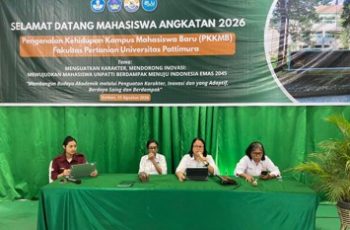 PKKMB Program Studi Penyuluhan Pertanian: Menguatkan Karakter dan Mendorong Inovasi Mahasiswa Menuju Indonesia Emas 2045